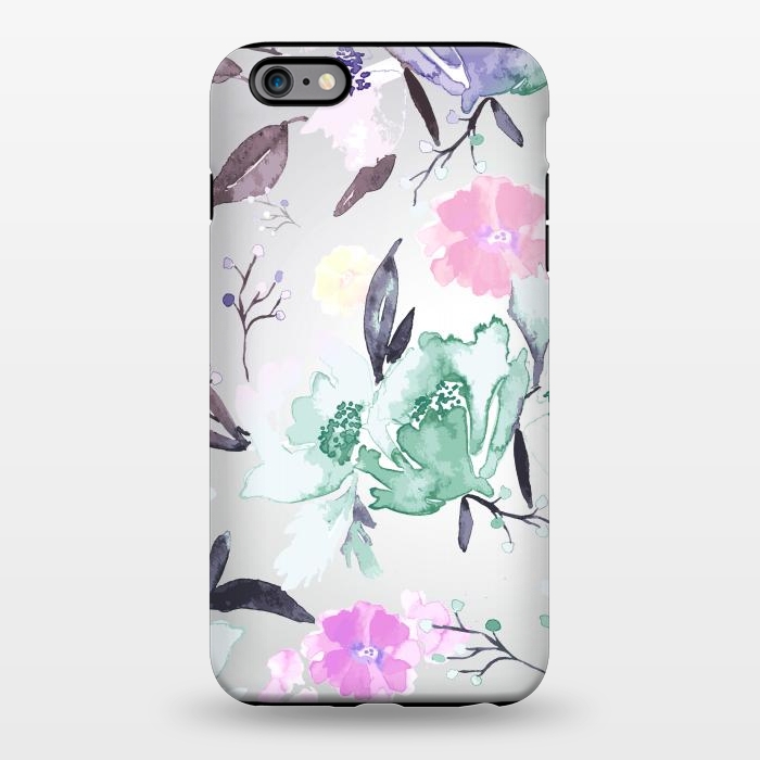 iPhone 6/6s plus StrongFit Vintage Floral Print by Bledi
