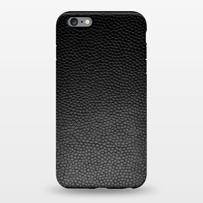 iPhone 6/6s plus StrongFit BLACK LEATHER by MALLIKA