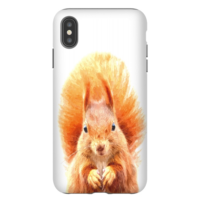 iPhone Xs Max StrongFit Squirrel by Alemi