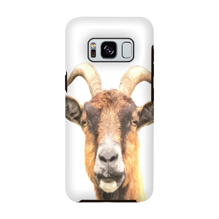 Galaxy S8 StrongFit Goat Portrait by Alemi