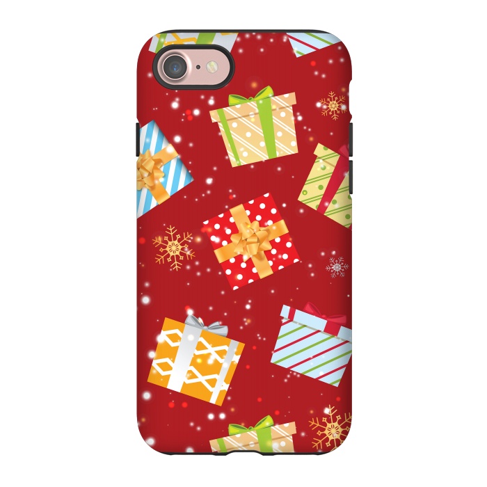 iPhone 7 StrongFit Christmas gifts pattern by Bledi