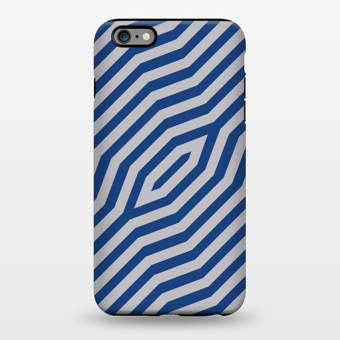 iPhone 6/6s plus StrongFit Symmetric diagonal stripes background 3 by Bledi