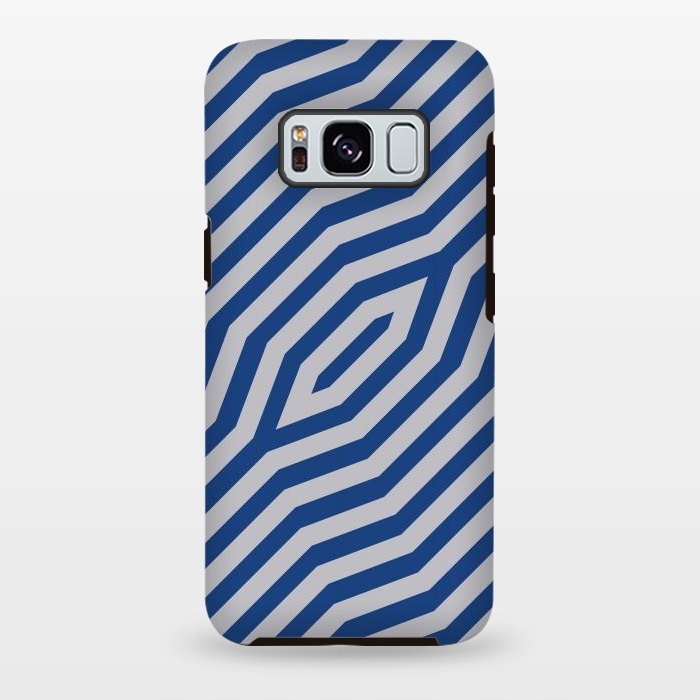 Galaxy S8 plus StrongFit Symmetric diagonal stripes background 3 by Bledi