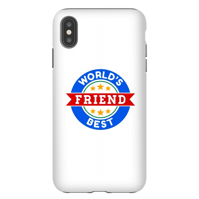 iPhone Xs Max StrongFit World's Best Friend by Dhruv Narelia