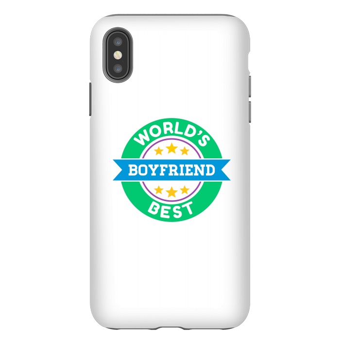 iPhone Xs Max StrongFit World's Best Boyfriend by Dhruv Narelia