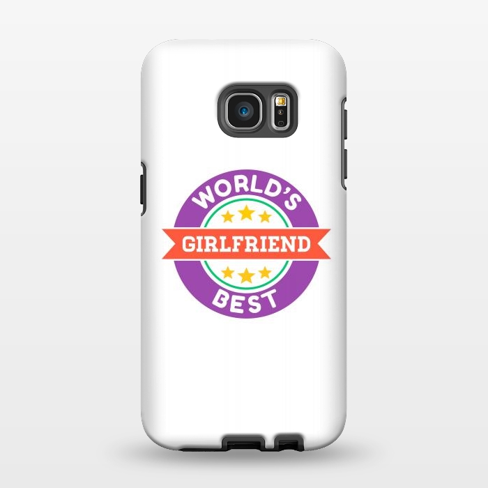 Galaxy S7 EDGE StrongFit World's Best Girlfriend by Dhruv Narelia