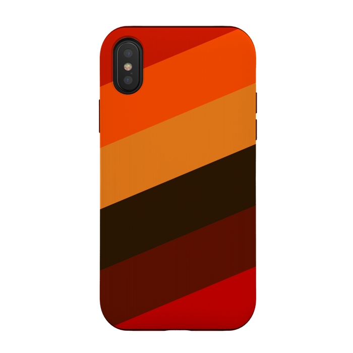 iPhone Xs / X StrongFit Passion Colors by Creativeaxle
