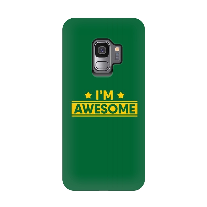 Galaxy S9 StrongFit I Am Awesome by Dhruv Narelia