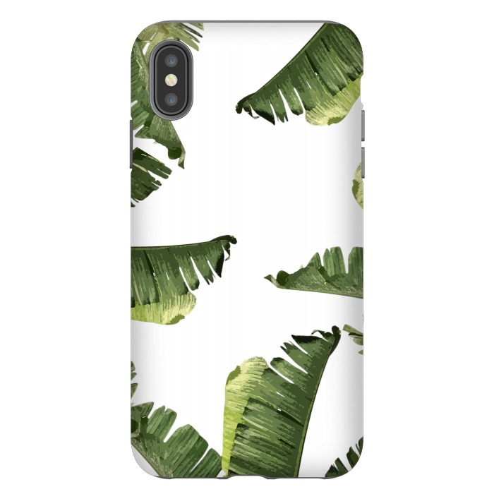 iPhone Xs Max StrongFit Banana Leaves by Creativeaxle