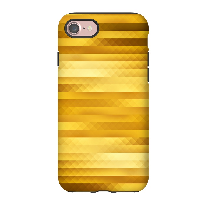 iPhone 7 StrongFit Gold Color Pattern by Art Design Works