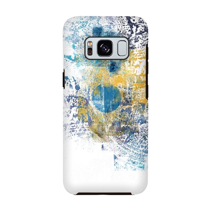 Galaxy S8 StrongFit Wild Eclipse - Abstract Painting I by Art Design Works