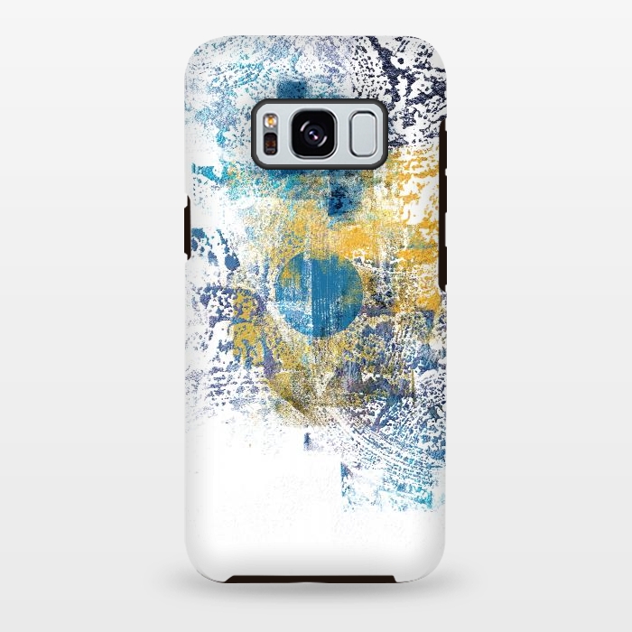 Galaxy S8 plus StrongFit Wild Eclipse - Abstract Painting I by Art Design Works
