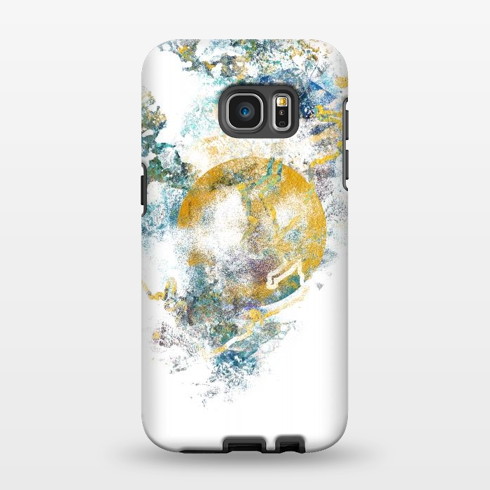 Galaxy S7 EDGE StrongFit Nature's Call - Abstract Painting III by Art Design Works