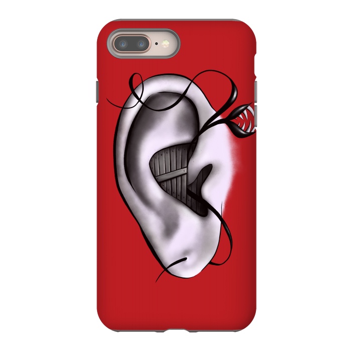 iPhone 7 plus StrongFit Weird Ear Monster Digital Art by Boriana Giormova