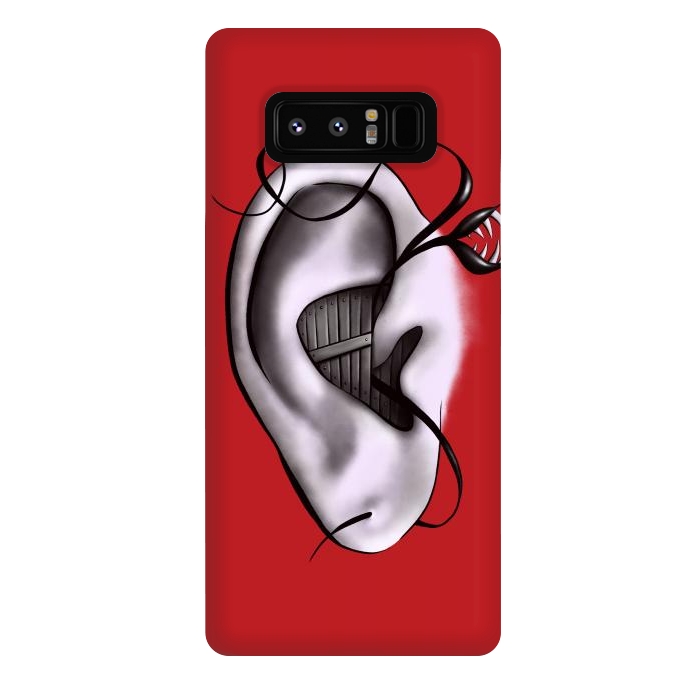 Galaxy Note 8 StrongFit Weird Ear Monster Digital Art by Boriana Giormova