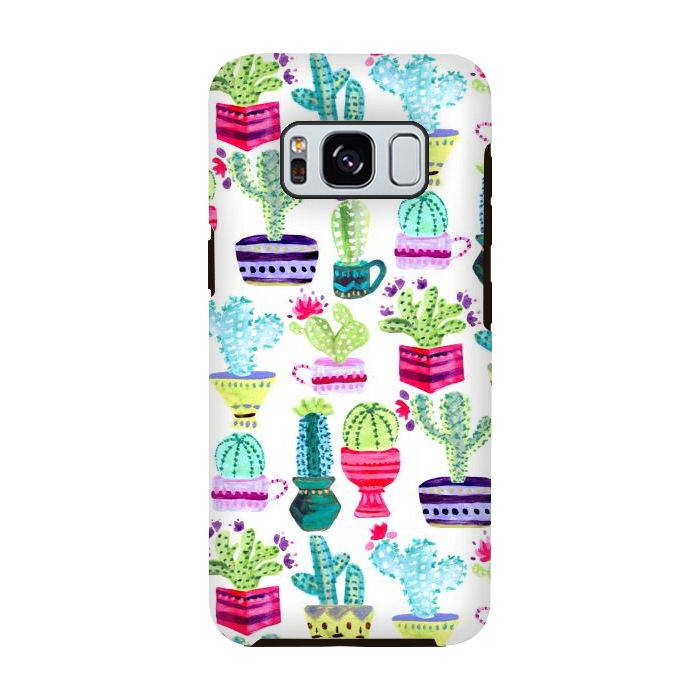 Galaxy S8 StrongFit Cacti  by Tigatiga