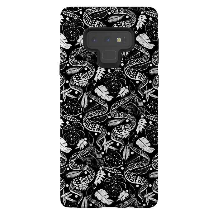 Galaxy Note 9 StrongFit Tribal Black Mambas -  by Tigatiga