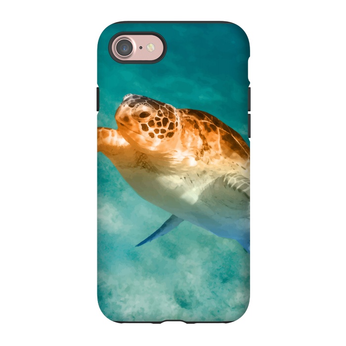 iPhone 7 StrongFit Turtle by Creativeaxle