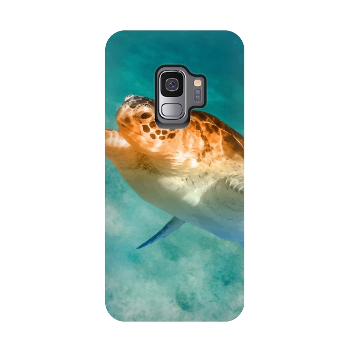 Galaxy S9 StrongFit Turtle by Creativeaxle