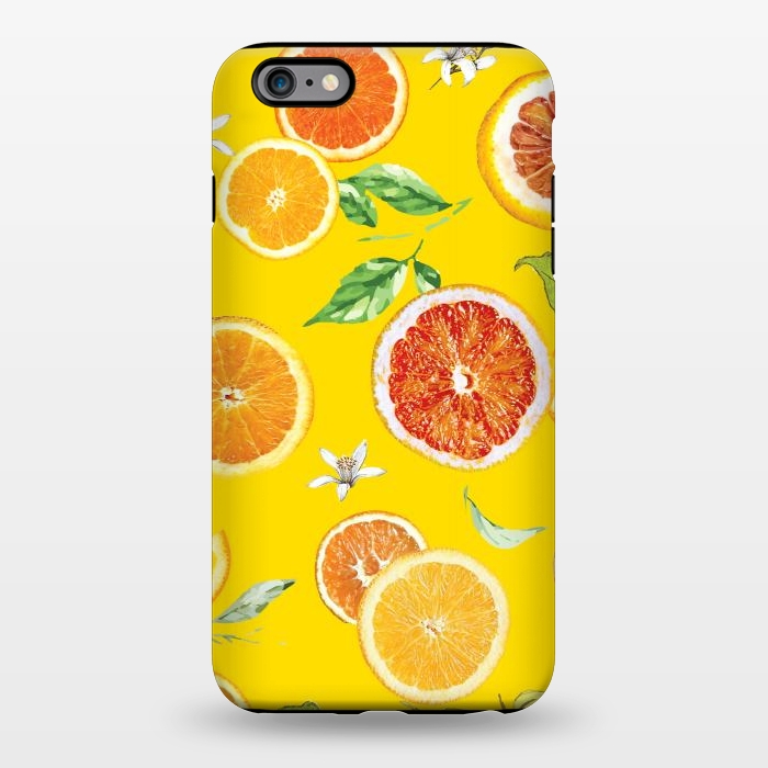 iPhone 6/6s plus StrongFit Orange slices #pattern #trendy #style by Bledi