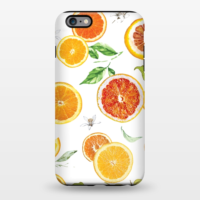 iPhone 6/6s plus StrongFit Orange slices 2 #pattern #trendy #style by Bledi