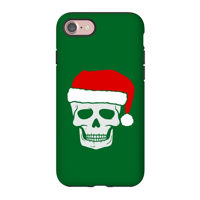 iPhone 7 StrongFit Santa Skull by Dhruv Narelia
