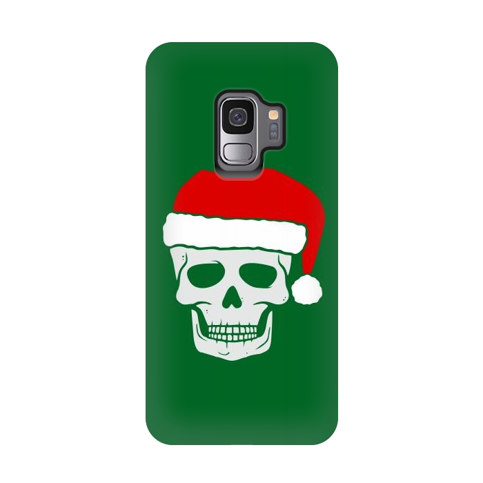 Galaxy S9 StrongFit Santa Skull by Dhruv Narelia