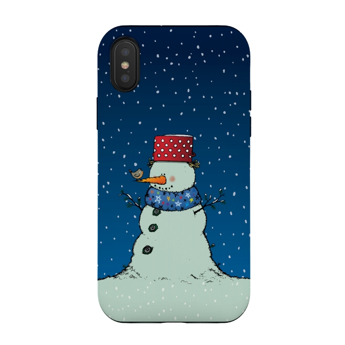 iPhone Xs / X StrongFit Song for Mr.Snowman by Mangulica