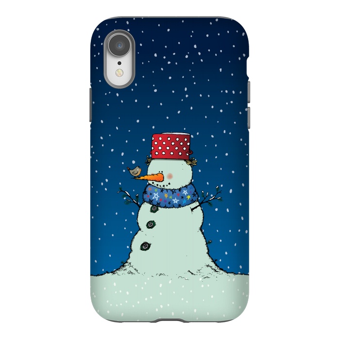 iPhone Xr StrongFit Song for Mr.Snowman by Mangulica