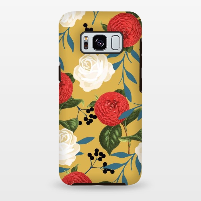 Galaxy S8 plus StrongFit Floral Obsession by Uma Prabhakar Gokhale