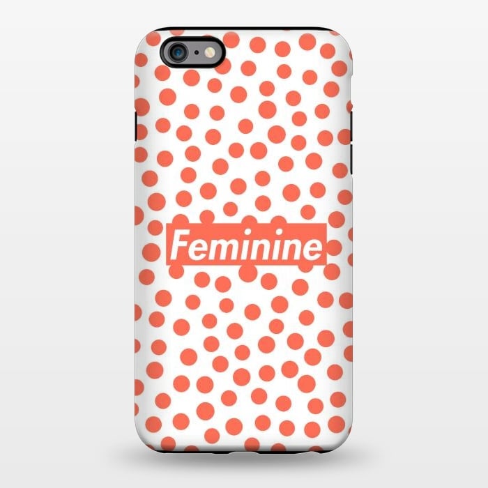 iPhone 6/6s plus StrongFit Feminine with Polka Dots by Michael Cheung