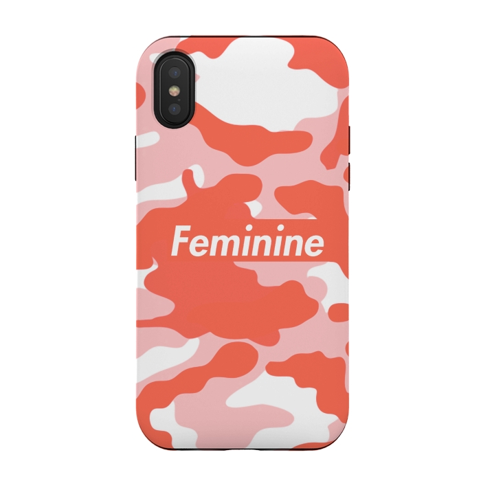 iPhone Xs / X StrongFit Feminine with Military Feel by Michael Cheung