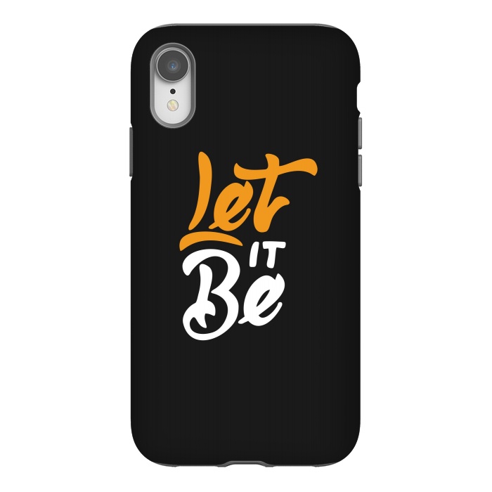 iPhone Xr StrongFit let it be by cowohigienis