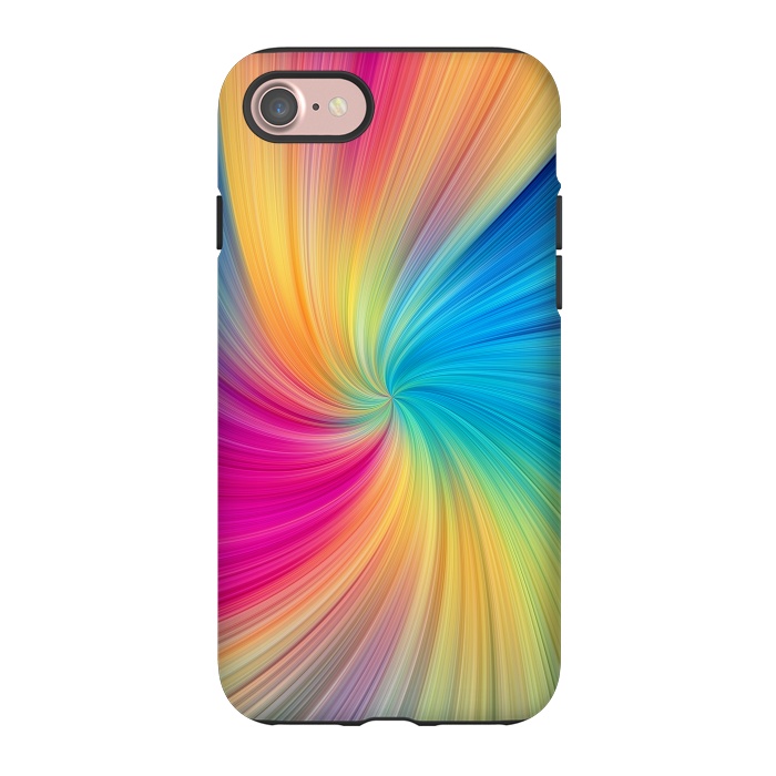 iPhone 7 StrongFit Rainbow Abstract Design by Art Design Works