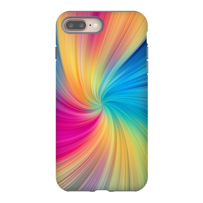 iPhone 7 plus StrongFit Rainbow Abstract Design by Art Design Works