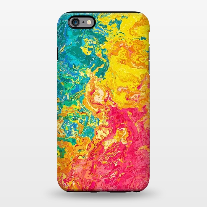 iPhone 6/6s plus StrongFit Rainbow Abstract Painting I by Art Design Works