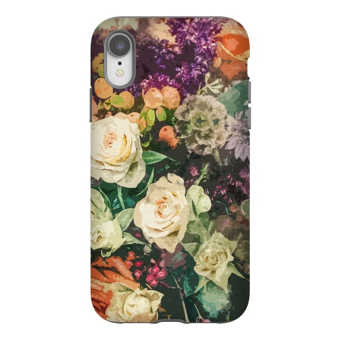 iPhone Xr StrongFit Floral Bunch by Creativeaxle