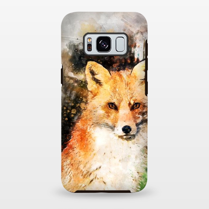 Galaxy S8 plus StrongFit Clever Fox by Creativeaxle