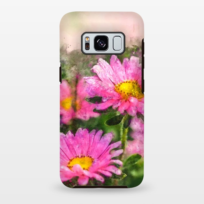 Galaxy S8 plus StrongFit Pink Queen by Creativeaxle