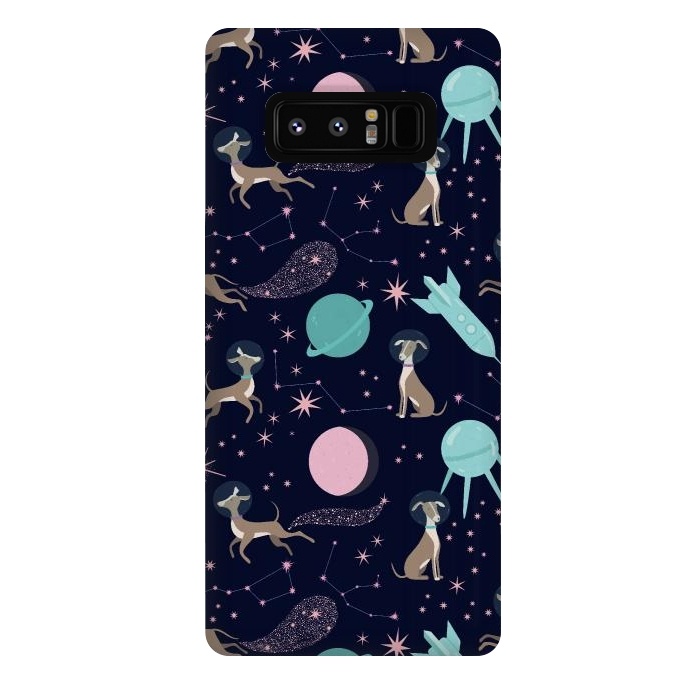 Galaxy Note 8 StrongFit Dogs in Space  by  Utart