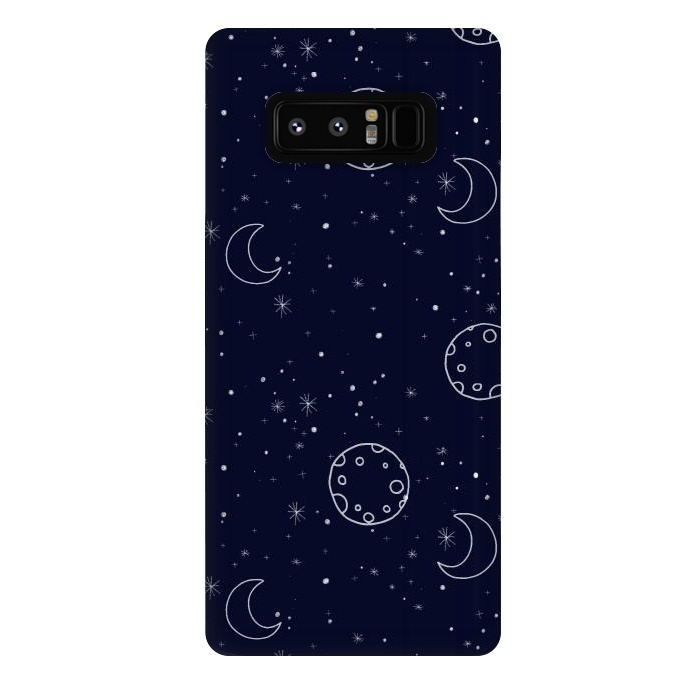 Galaxy Note 8 StrongFit Moon and Stars by  Utart