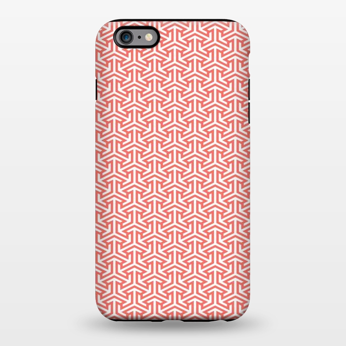 iPhone 6/6s plus StrongFit Living Coral Pattern III by Art Design Works
