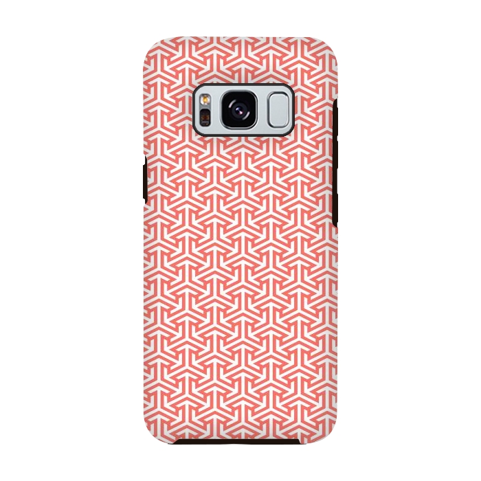 Galaxy S8 StrongFit Living Coral Pattern III by Art Design Works