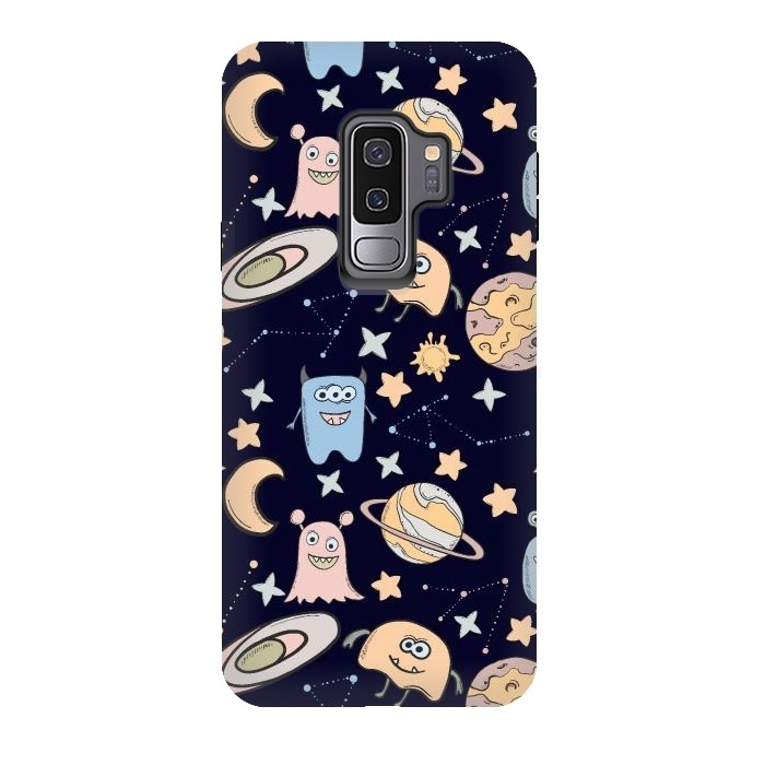 Galaxy S9 plus StrongFit Monster in Space by  Utart