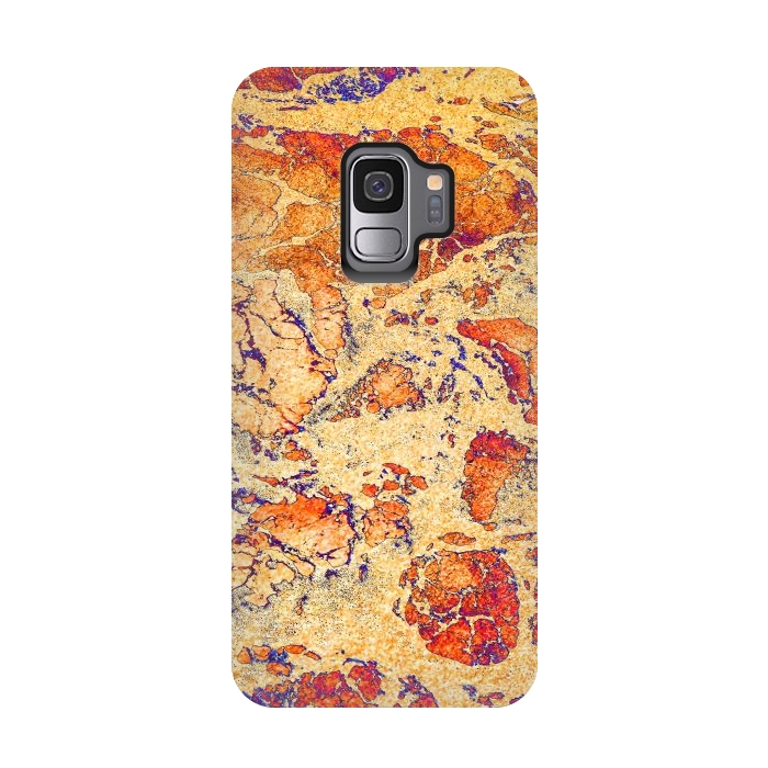 Galaxy S9 StrongFit Abstract Gold by Creativeaxle