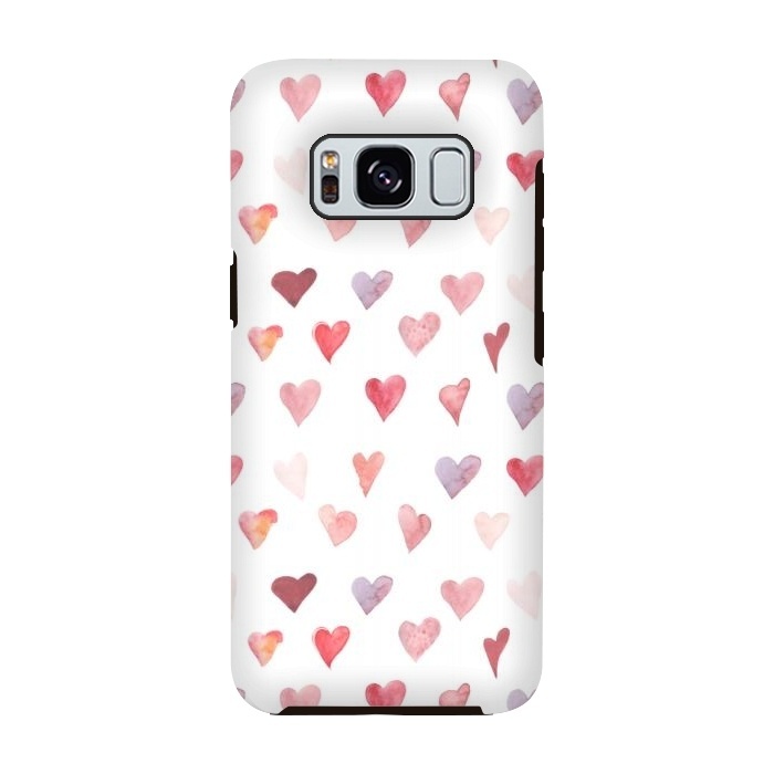 Galaxy S8 StrongFit Valentines hearts by  Utart