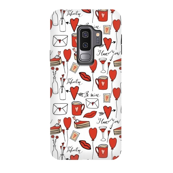 Galaxy S9 plus StrongFit I love you- happy valentines day by  Utart