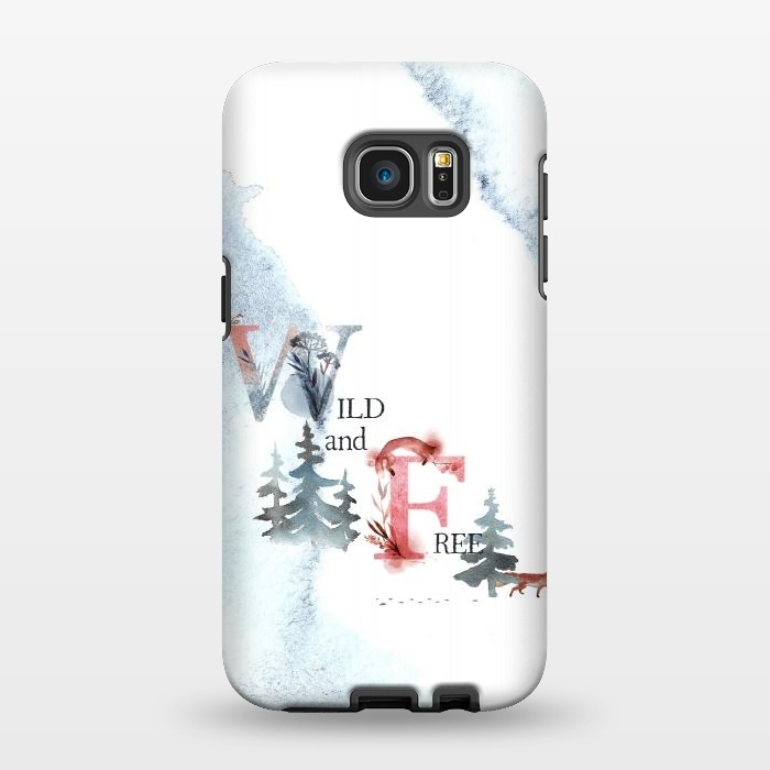 Galaxy S7 EDGE StrongFit Wild and free by  Utart
