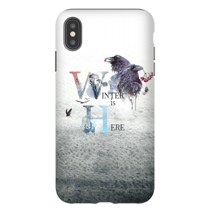iPhone Xs Max StrongFit Winter is here by  Utart