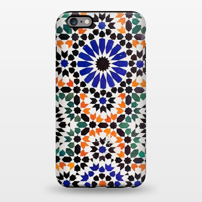 iPhone 6/6s plus StrongFit Colorful tiles geometric pattern by Oana 